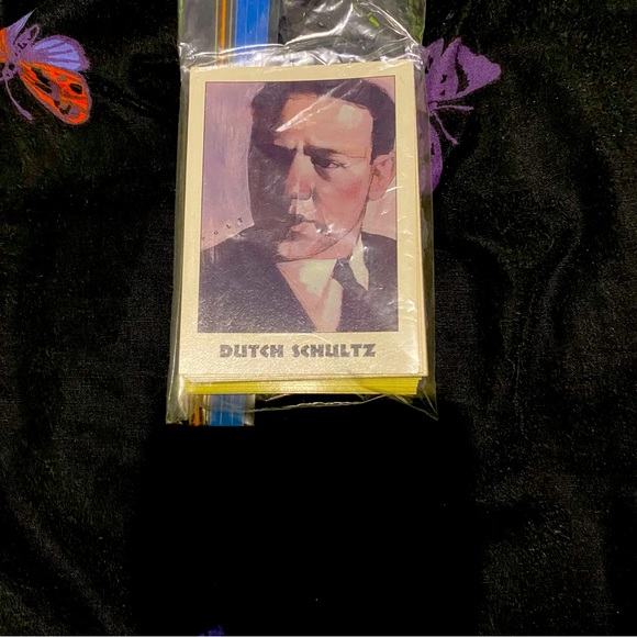 SOLD True Crime Vintage Collectors cards. Eclipse 1992 Yellow and Red Packs. - Picture 3 of 5